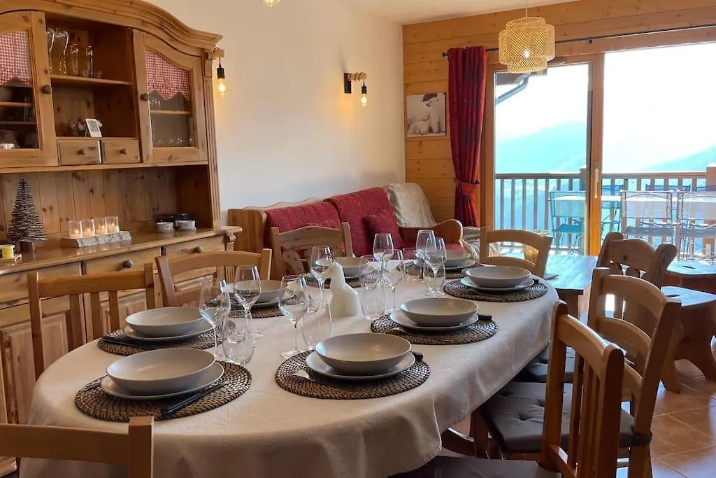 La Perle Des Alpes C10 Apart.4* #Yolo Alp Home Villard-sur-Doron France